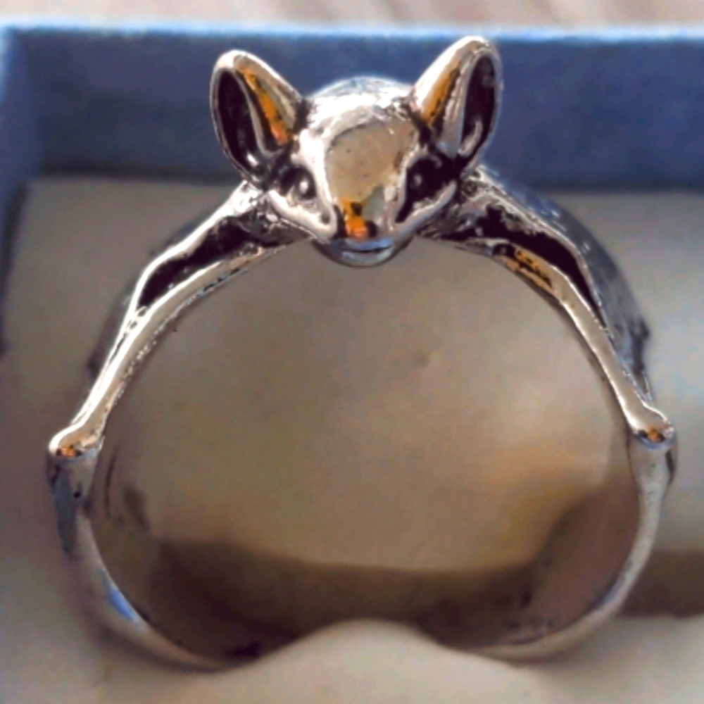Adjustable stainless steel bat ring